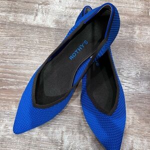 Rothy’s The Point Flats Size 11.5 - Lazuli